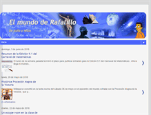 Tablet Screenshot of elmundoderafalillo.blogspot.com