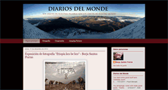 Desktop Screenshot of diariosdelmonde.blogspot.com