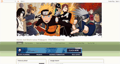 Desktop Screenshot of naruto-wall-papers.blogspot.com