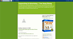 Desktop Screenshot of copywritingbreakthrough.blogspot.com