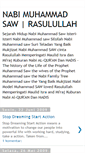 Mobile Screenshot of nabi-muhammad-saw-rasulullah-hadis.blogspot.com