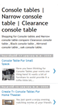 Mobile Screenshot of consoletableblog.blogspot.com