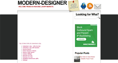 Desktop Screenshot of modern-designer.blogspot.com
