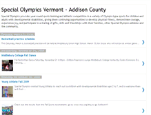 Tablet Screenshot of addiespecialolympics.blogspot.com