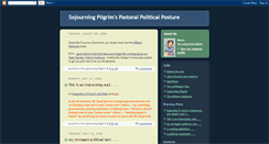 Desktop Screenshot of pastoralpoliticalposture.blogspot.com