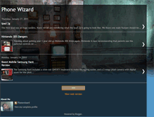 Tablet Screenshot of phonewizards.blogspot.com