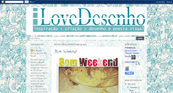 Desktop Screenshot of ilovedesenho.blogspot.com
