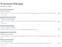 Tablet Screenshot of nileccionesniensayos.blogspot.com