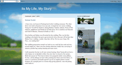 Desktop Screenshot of itsmylifemystory.blogspot.com