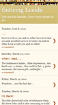 Mobile Screenshot of enticinglucida.blogspot.com
