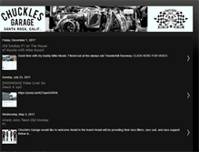 Tablet Screenshot of chucklesgarage.blogspot.com