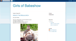 Desktop Screenshot of girlsofbabeshow.blogspot.com
