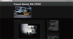 Desktop Screenshot of franckgerardenletat.blogspot.com