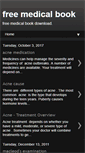 Mobile Screenshot of freedownloadmedicalbook.blogspot.com