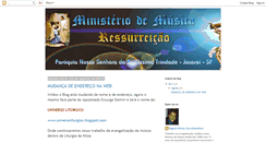 Desktop Screenshot of ministerio-ressurreicao.blogspot.com