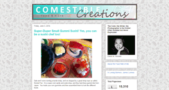 Desktop Screenshot of comestiblecreations.blogspot.com