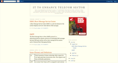 Desktop Screenshot of it4telecom.blogspot.com