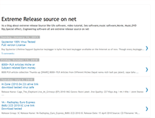 Tablet Screenshot of extremereleasesource.blogspot.com