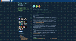Desktop Screenshot of pintoresdelmundopintores.blogspot.com