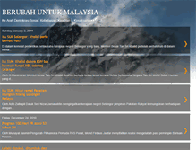 Tablet Screenshot of changeformalaysia.blogspot.com