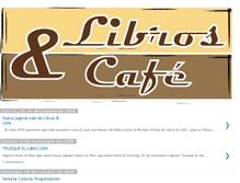 Tablet Screenshot of librosycafefm.blogspot.com