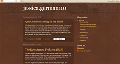 Desktop Screenshot of jessicagerman110.blogspot.com