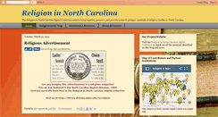 Desktop Screenshot of ncreligion.blogspot.com