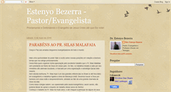 Desktop Screenshot of evangelistaestenyobezerrablogspotcom.blogspot.com