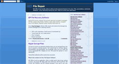 Desktop Screenshot of filerepair.blogspot.com