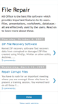 Mobile Screenshot of filerepair.blogspot.com