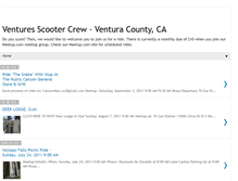 Tablet Screenshot of camarollersscooterclub.blogspot.com