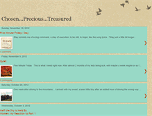 Tablet Screenshot of chosenprecioustreasured.blogspot.com