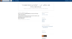 Desktop Screenshot of comunicacion.blogspot.com