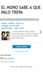Mobile Screenshot of elmonosabeaquepalotrepa.blogspot.com