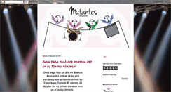 Desktop Screenshot of mutantesenlanoche.blogspot.com