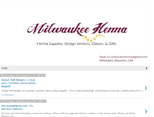 Tablet Screenshot of milwaukeehenna.blogspot.com