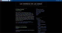 Desktop Screenshot of lasenergiasdelasgemas.blogspot.com