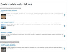 Tablet Screenshot of conlamochilaenlostalones.blogspot.com