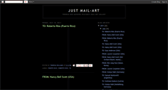 Desktop Screenshot of justmailart.blogspot.com