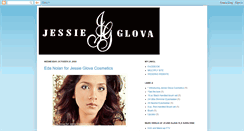 Desktop Screenshot of jessieglovacosmetics.blogspot.com