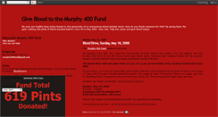 Desktop Screenshot of murphy400fund.blogspot.com