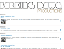 Tablet Screenshot of barkingdawgs.blogspot.com