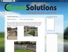 Tablet Screenshot of grassolutions.blogspot.com