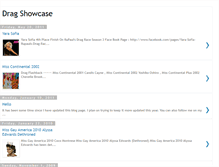 Tablet Screenshot of dragshowcase.blogspot.com