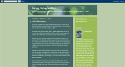 Desktop Screenshot of lovinglivingloss.blogspot.com