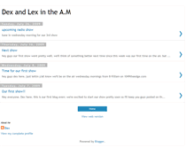 Tablet Screenshot of dexandlex.blogspot.com