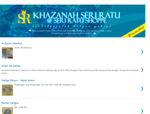 Tablet Screenshot of khazanahseriratu.blogspot.com