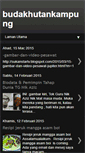 Mobile Screenshot of budakhutankampung.blogspot.com
