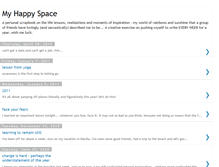 Tablet Screenshot of katherine-myhappyspace.blogspot.com