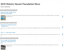 Tablet Screenshot of historichawaiifoundation.blogspot.com